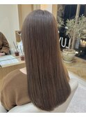 ミルクティーベージュダブルカラーブリーチ東区松崎