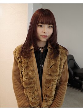 ベンジー 学芸大学店(benji) この冬オススメ☆ブリーチなしボルドー