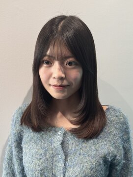 ラック 本厚木店(LUCK) 顔周り後毛×レイヤー