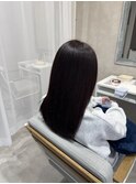 深めピンクカラーで色落ちも艶も綺麗に♪