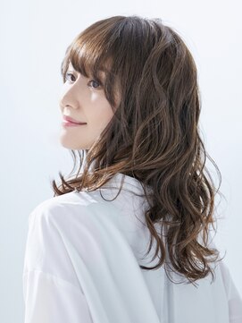 カインド 南青山(hair&make up KIND) マロンベージュ 透明感カラー レイヤーカット 【KIND 南青山】