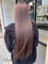 ジル アンク(Jill ankh)&nbsp;《姫路　Jillankh》ベージュブラウン　黒髪卒業　ダブルカラー