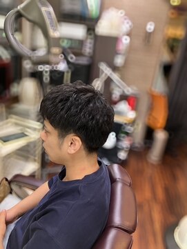 ヘアーサロン エバー(EVER) EVERアイロンパーマツーブロックスタイル