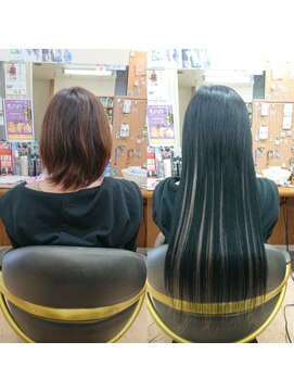 サイオン (XI-ON) ショートボブからハイライトロングヘア♪