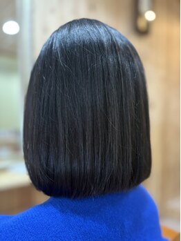 エデンヘアー(EDEN HAIR)の写真/【黒崎駅】髪のお悩みを解決します◎ナチュラルで柔らかい質感のストレートで周りと差がつく愛されヘアに♪
