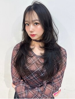 ユーフォリア 渋谷グランデ(Euphoria SHIBUYA GRANDE)の写真/韓国ヘアやレイヤーロングなど顔タイプにあわせた顔周りカットで小顔効果◎【カット+トリートメント¥6000】