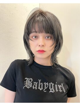 ロンドグロワール 大宮(Lond Gloire) ミニウルフ髪質改善縮毛矯正酸性ストレートレイヤーカット/池袋