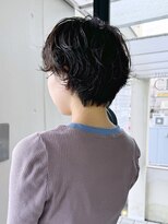 ハピネス 河原町店(Happiness)&nbsp;ハンサムショート　ニュアンスパーマ　京都美容室　進詩織