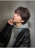 シースルーマッシュ × 毛流れパーマ【朝久】