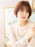 耳かけ大人かわいい小顔ショートマッシュボブh4志木20代30代40代