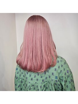 コロ(COLO) 【吉祥寺】 ハイトーン ピンク ダブルカラー ブリーチ