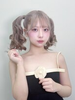 ステラ(Stella)&nbsp;宣材サロモ推し活ヘア編。カールバージョンツインテールVOL2.0