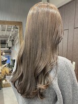 マッシュ チャヤマチ(MASHU chayamachi) 柔らか透明感/ブリーチなし/オリーブブラウン/大阪梅田