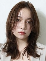 アース 鶴見店(HAIR&MAKE EARTH) ニュアンスセンターパートロング