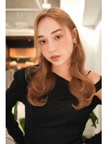 ラヴィズム 松崎店(LUVISM)&nbsp;◎韓国ヘアー顔周りレイヤーおくれ毛前髪ダブルカラー新潟/東区