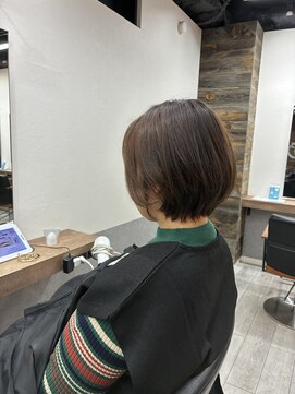 シエル 蒲田店(CIEL) 丸みショートボブ