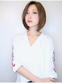 【morio】大人女性長めのショートヘア♪