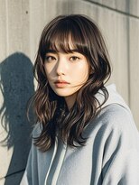 エイチ ウルフカット 大阪梅田(811)&nbsp;グレージュショートヘアボブヘアシースルーマッシュタッセルボブ