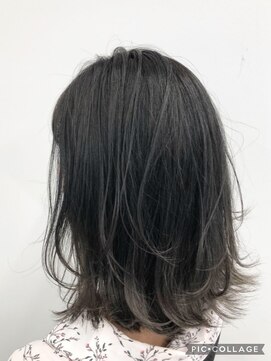 イコール 妙典(equal) 着物ヘア/大人ガーリー/ダークアッシュ/似合わせカット/妙典