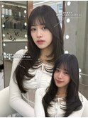 ★髪質改善/縮毛矯正/ミディアムレイヤー/酸性ストレート/大宮