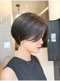 ナチュラルハンサムショート
