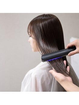 オーブ ヘアー アクト 八女店(AUBE HAIR act)の写真/【当日予約OK☆】こだわりの髪質改善ケアで理想の質感を叶え、あなた史上最高の美髪に◎髪質改善/縮毛矯正