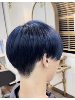 ブレス ヘアアンドスパ 湘南台(bless hair spa)&nbsp;マッシュブルーメンズスタイル
