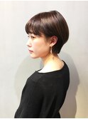 ワイドバングショート