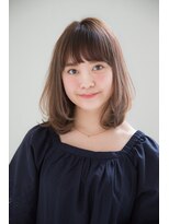 ジョエミバイアンアミ(joemi by Un ami)&nbsp;joemi3Dカラージグザグバングミニマムボブノットヘアー　花野