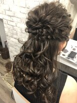 ヘアセット専門店 ナゴミ 池袋店(nagomi)&nbsp;ルーズハーフアップ