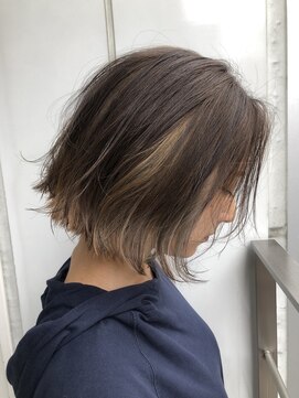 エンバイフラワー(enn by flower) 【FlowerByenn】オーロラカラーボブ