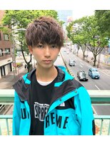 ネイビー(NAVY)&nbsp;くせ毛風パーマ☆ネープレス