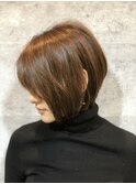 前下がりグラデーションボブ