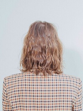 プロデュース 相模原店(Produce) ラフウェーブ♪ヌーディーカラー☆ボブ