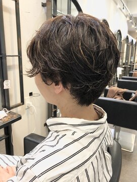 デヴェロペ(Devellope.) 【Devellope.】ハンサムショート リアルパーマスタイル