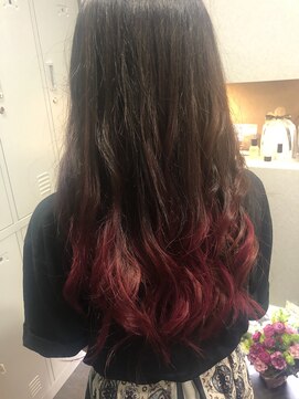 ナギヘアデザイン(Nagi Hair Design) ピンクグラデーション