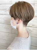 【ベルクープス天王寺】平田澄香　刈り上げハンサムショート