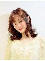 サロンボンジュール(salon Bonjour)&nbsp;愛されミディ＊外ハネくびれスタイル＊