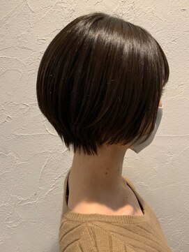 ソレイユ シンサカエ(SOLEIL SHINSAKAE) 朝のお手入れ楽ちん♪アッシュブラウン×ショートボブ☆