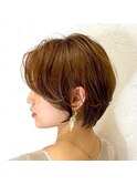 大人ボブショート