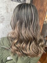 カルフール オハナ せんげん台西口店(Carrefour OHANA)&nbsp;グレージュ/ハイライト/グラデーションカラー/ブリーチ