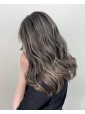 【ロング】グレージュハイライト☆