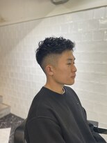 メリケンバーバーショップ フクオカ(MERICAN BARBERSHOP FUK)&nbsp;ショートパーマ