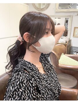 ネオリーブアイム 横浜西口店(Neolive aim) 結んでも可愛くなる前髪 顔周りカット【横浜】