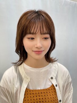 ディアローグ 瑞江南口店 ナチュラルベージュ×外はねボブ☆