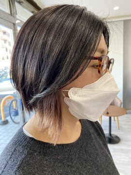 ヘアデザイン レオ(hair design leo) インナーカラーでデザイン☆