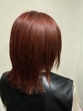 ヘアースペースブルームエア HAIR SPACE BLOOM Ea 【三国/オレンジカラー】髪質改善・白髪ぼかしも人気♪