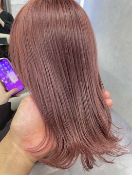 ランド 千葉(land) ケアブリーチ　コーラルピンク