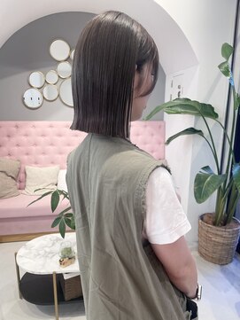 サンド 大阪梅田(sand) ショートカット/ショートボブ/グレージュカラー[大阪梅田駅]