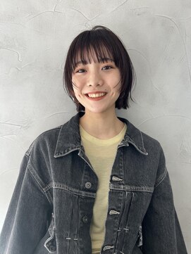 ワク(WAKU) hikari style No.51　切りっぱなしボブ